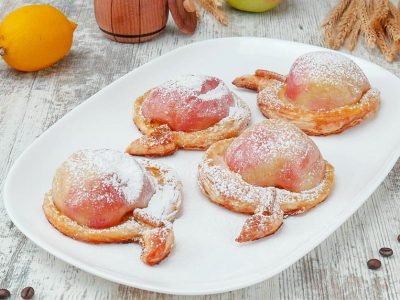 Как запечь яблоки с карамелью