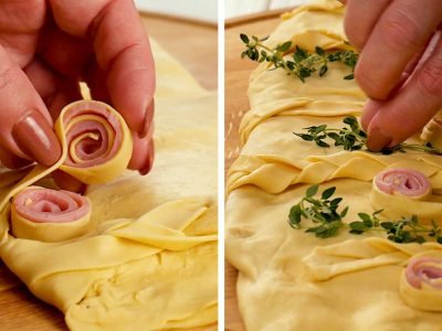 Кальцоне с грибами «Чудесный сад»