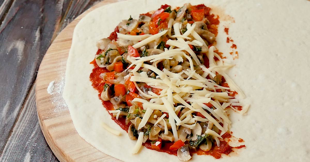 формирование кальцоне