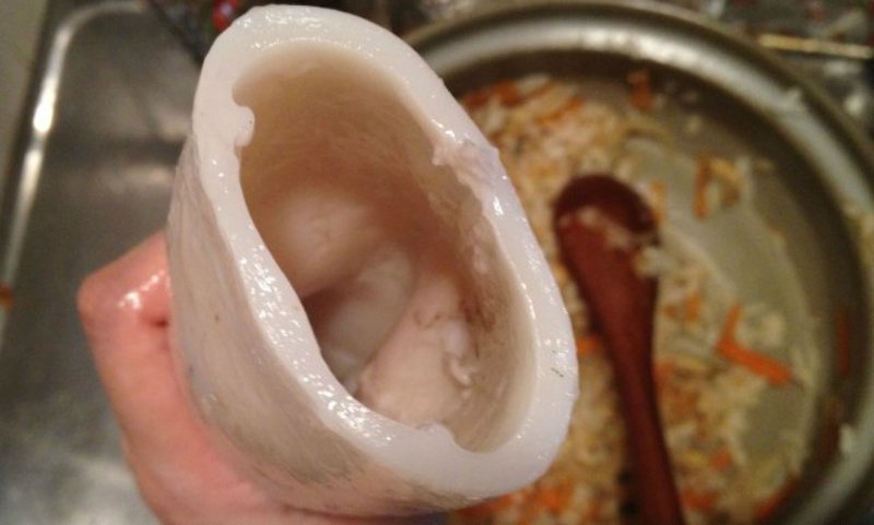 как фаршировать кальмары