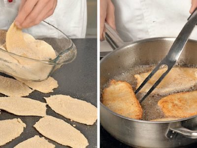 Кальмары в панировке