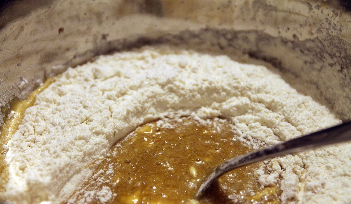 тесто с лимонной цедрой