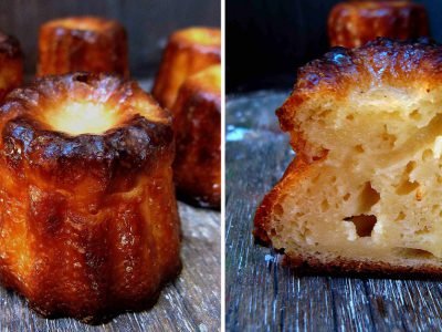 Канеле с лимоном