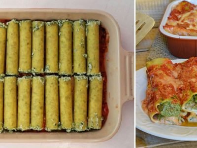 Каннеллони под соусом