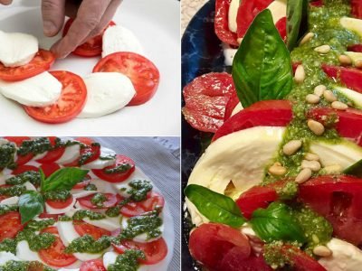 Капрезе с песто