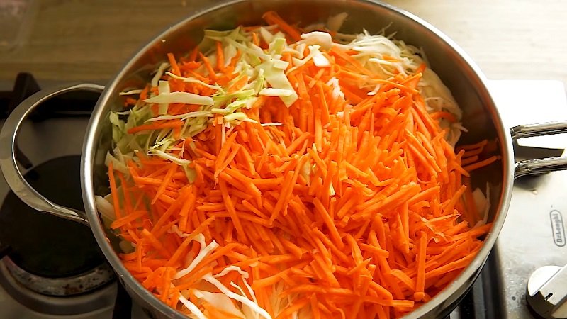 тертая морковь