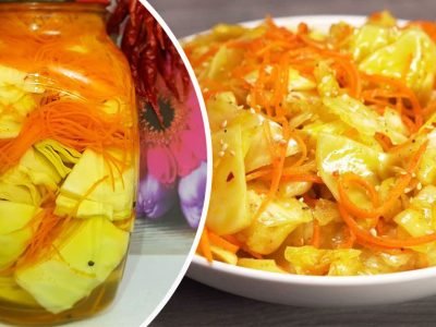 Капуста с морковкой по-корейски: рецепт заготовки