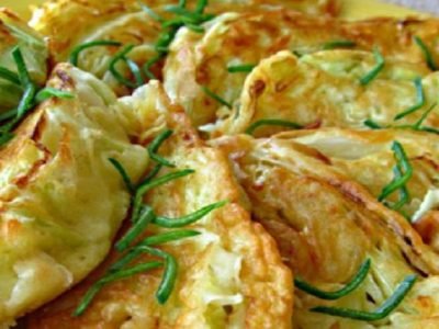 Капуста с сырной начинкой