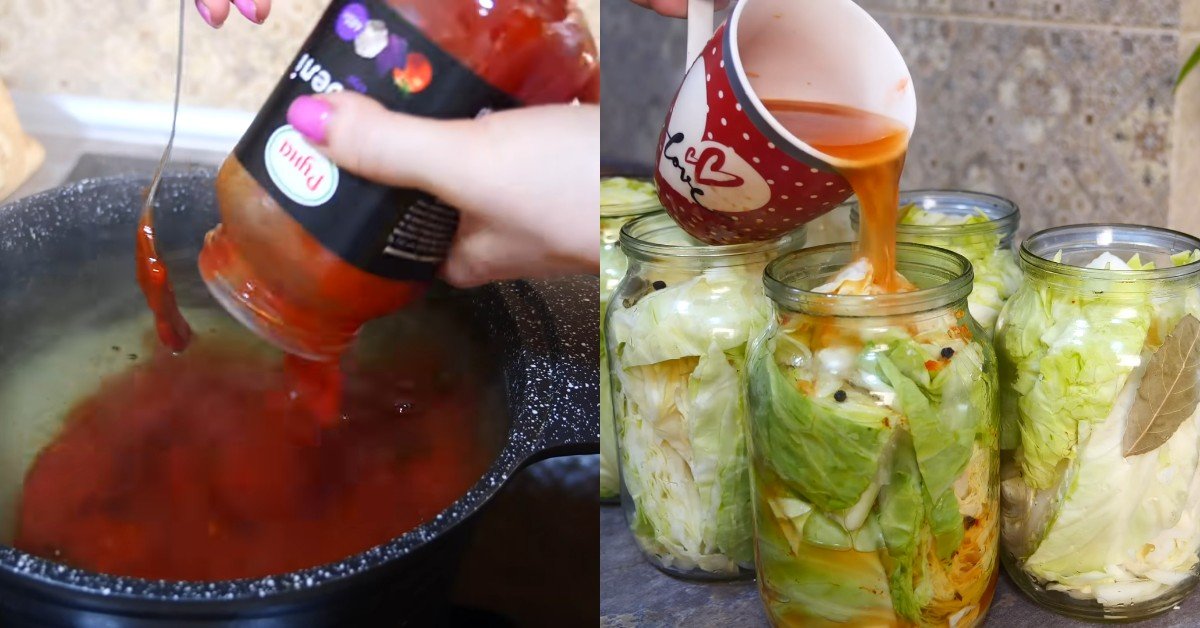 капуста в томатном соусе