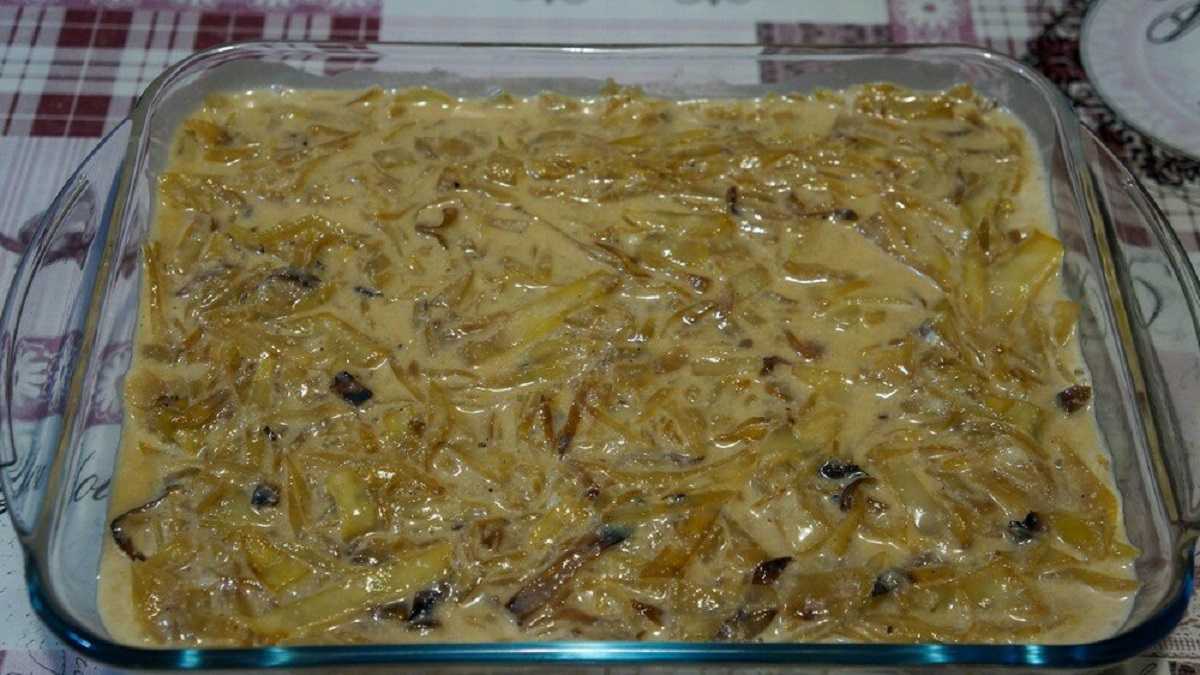 запеканка в форме