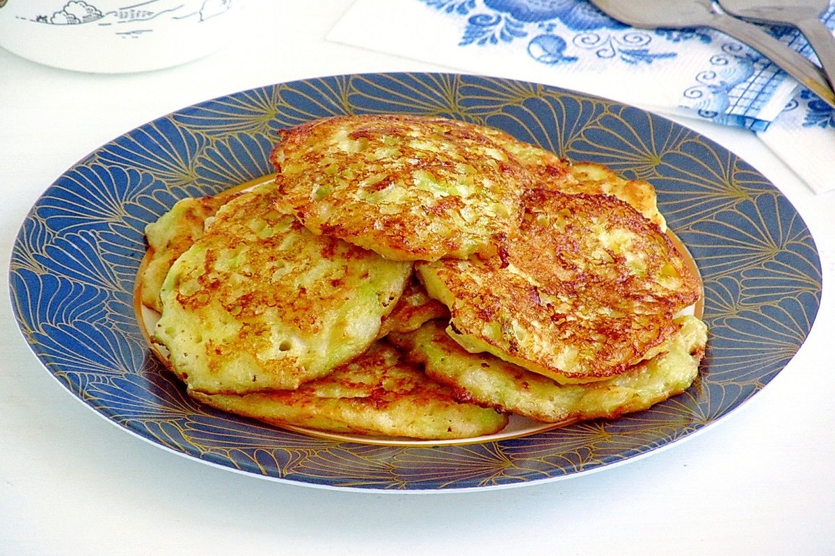 лепешки из капусты