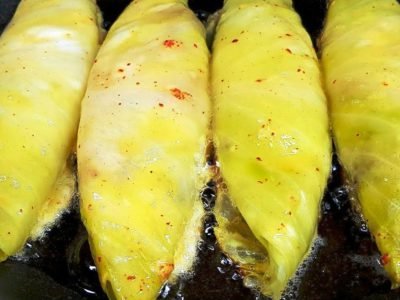 Капустные рулетики в кляре