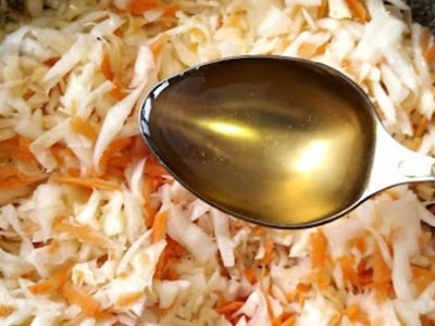 Капустный салат как в советской столовой