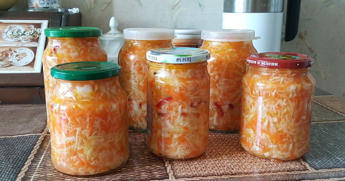 салат в банке