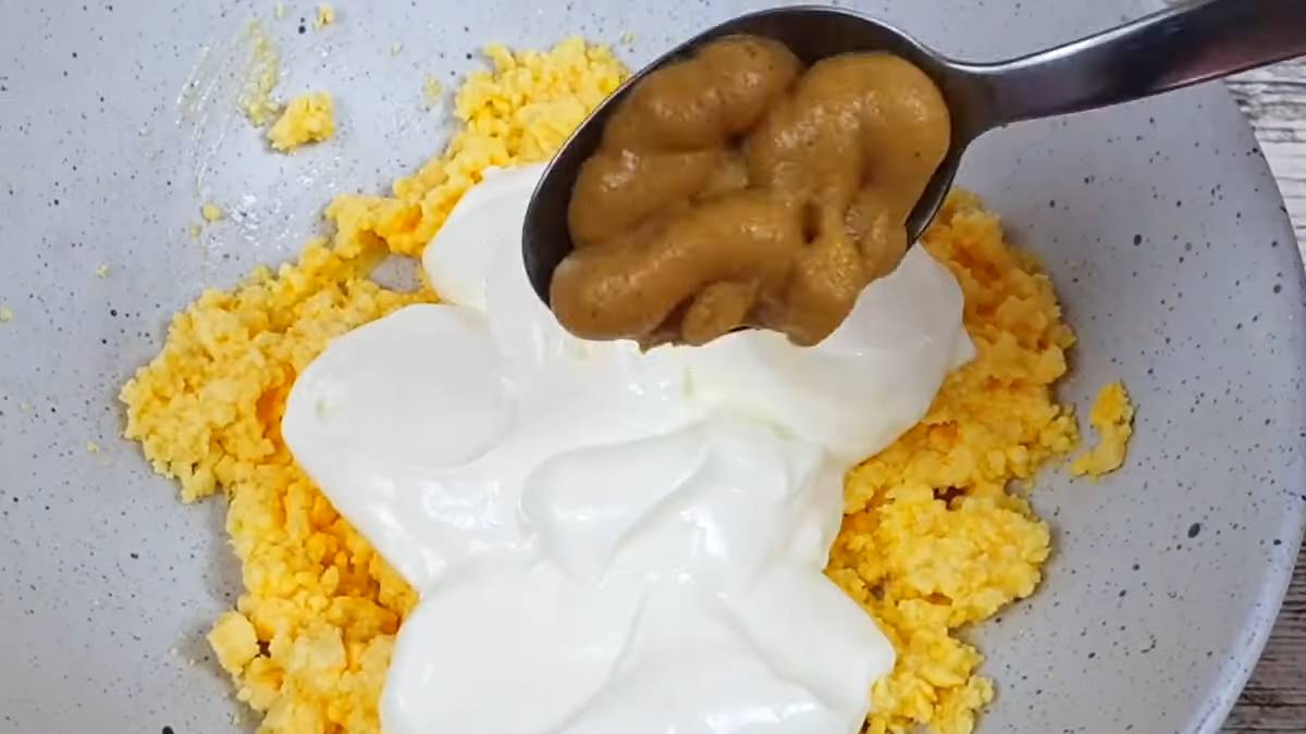 заправка с горчицей