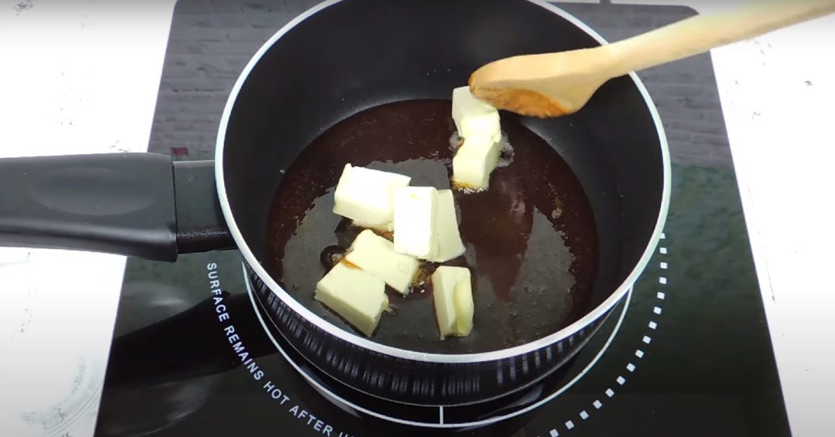 сахарный сироп с маслом