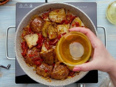 Карамелизированный картофель