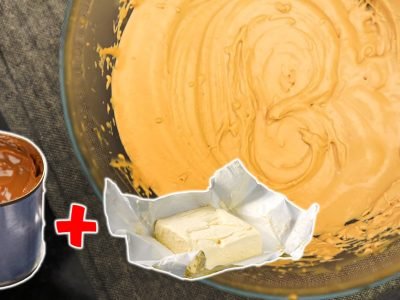 Нежный карамельный крем для десертов