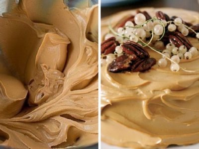 Карамельный крем для торта