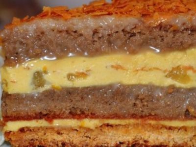 Карамельный торт