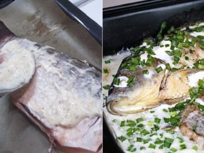 Караси в сметане