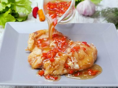 Карп в китайском соусе