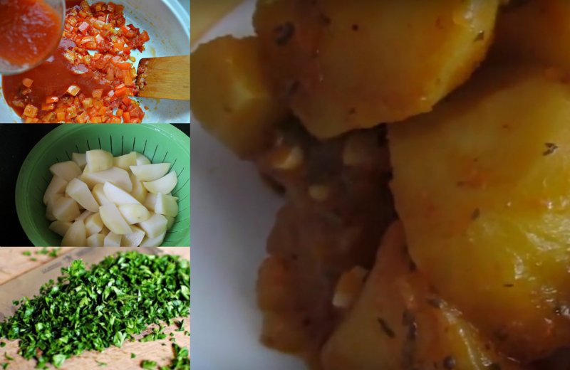 картофель по-турецки