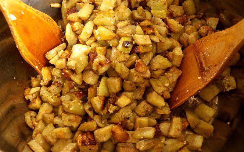 жареные баклажаны