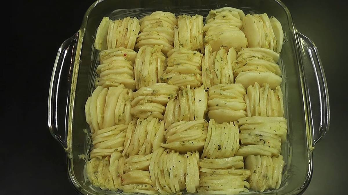 как запечь картофель