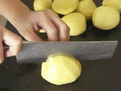 Картофель с грибами в духовке