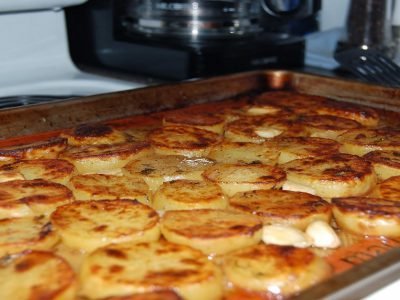 Картофель с маслом