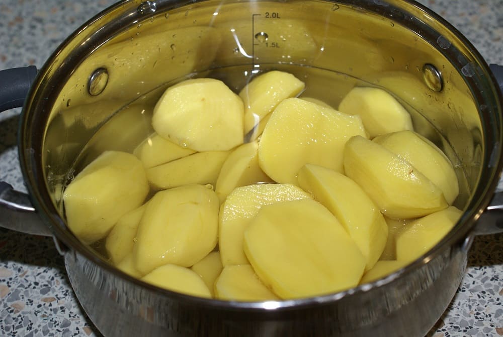 вареный картофель