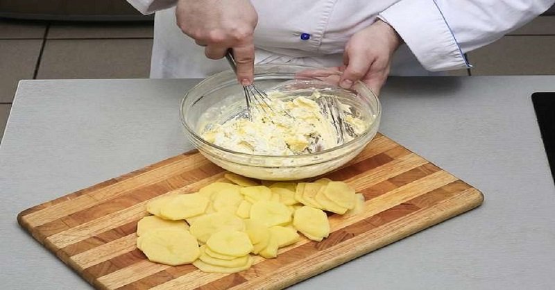 нарезка картофеля