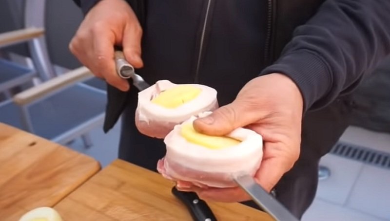 картофель в беконе фото