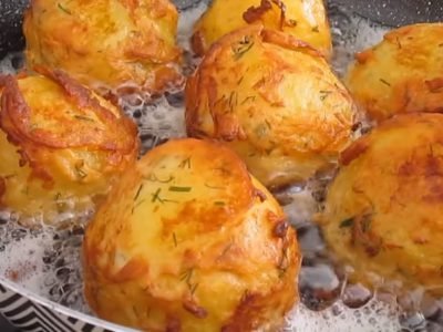 Картофель в кляре