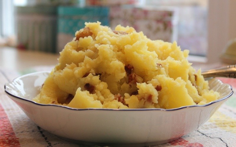 картошка с салом