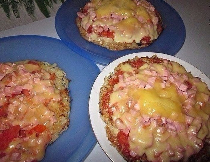 Картофельная пицца