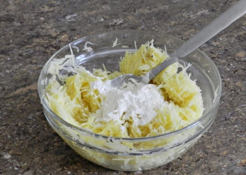 приготовление картофельной пиццы