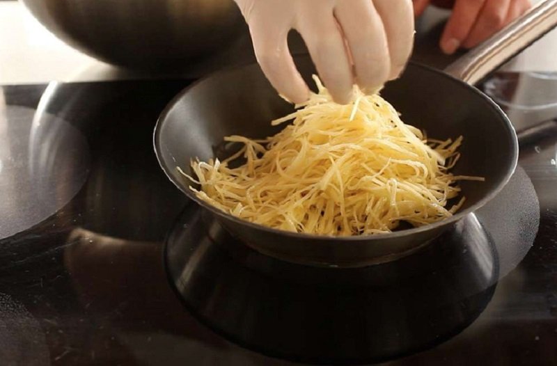 как жарить картофель