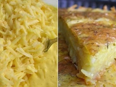 Картофельная запеканка без мяса