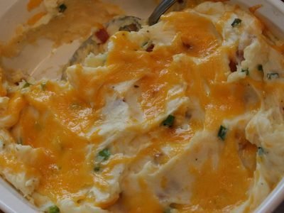 Картофельное пюре в духовке