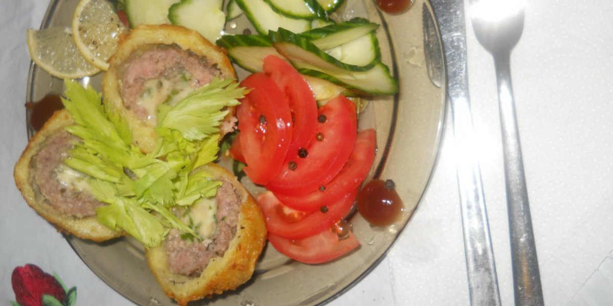 картофельные шарики