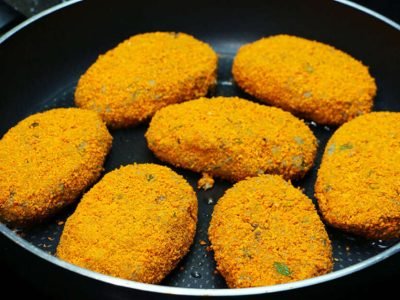 Картофельные котлеты с печенью