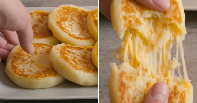 Картофельные лепешки с сыром