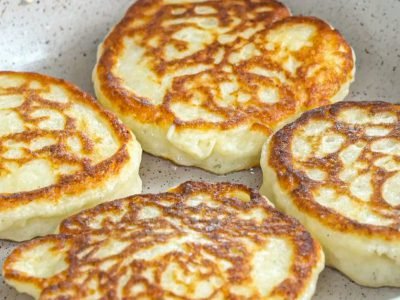 Картофельные оладьи из пюре