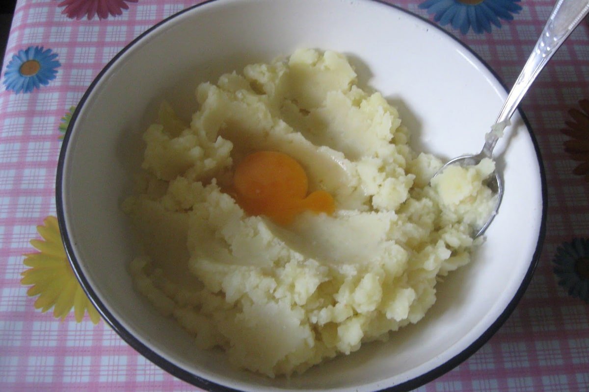 отварной картофель