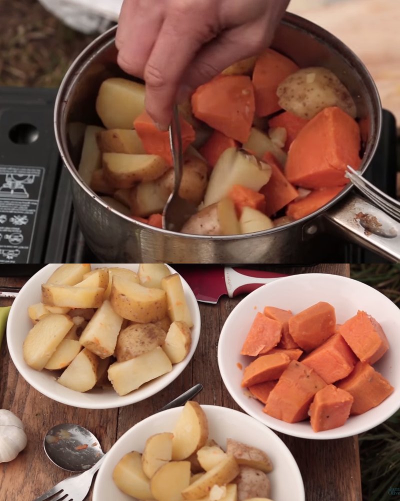 картофельные оладьи без муки