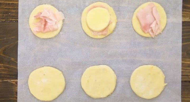 оладьи с начинкой