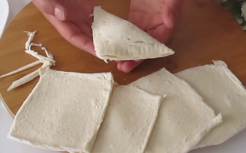 формирование пирожков с начинкой