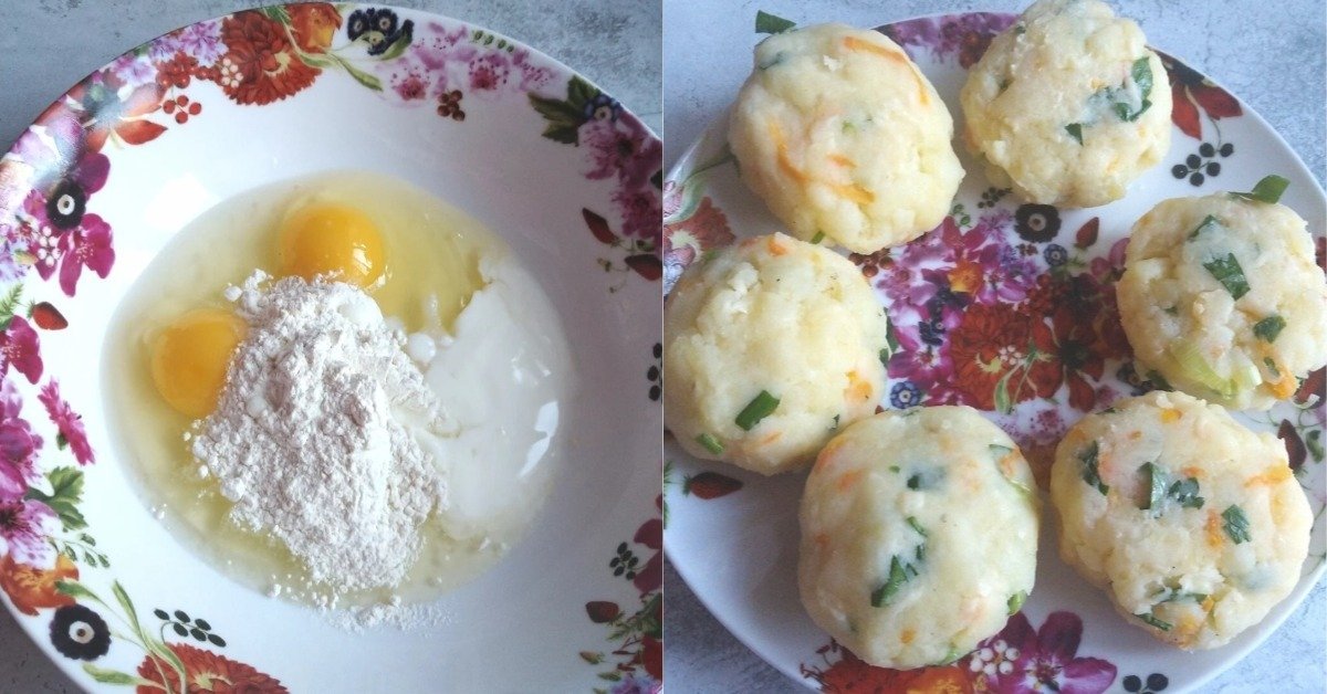 картофельные пирожки на сковороде